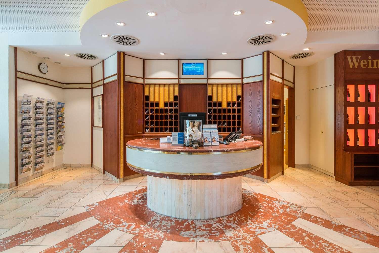 Vista Lobby Best Western Parkhotel Weingarten
