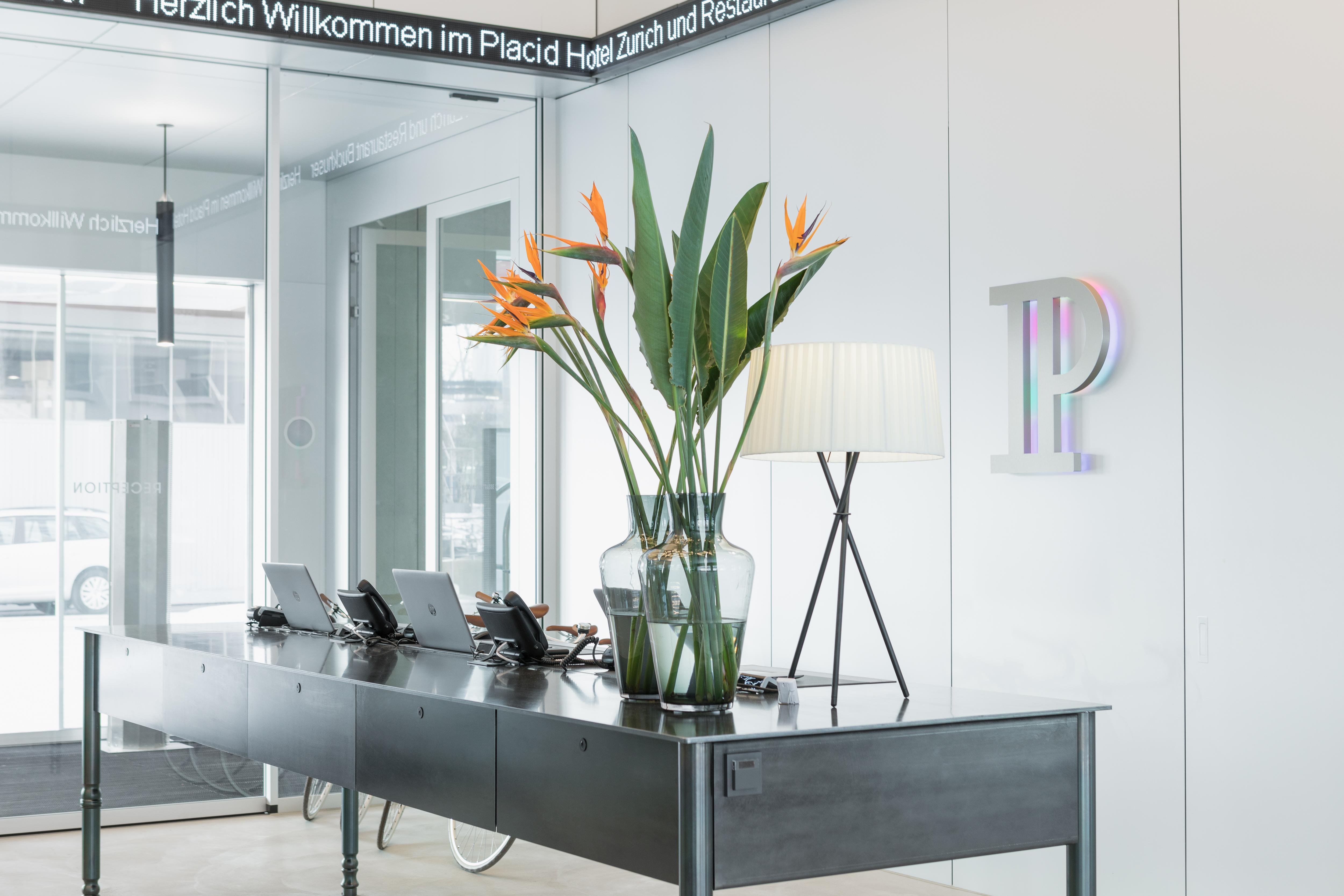 Vista Lobby Placid Hotel Design & Lifestyle Zurich