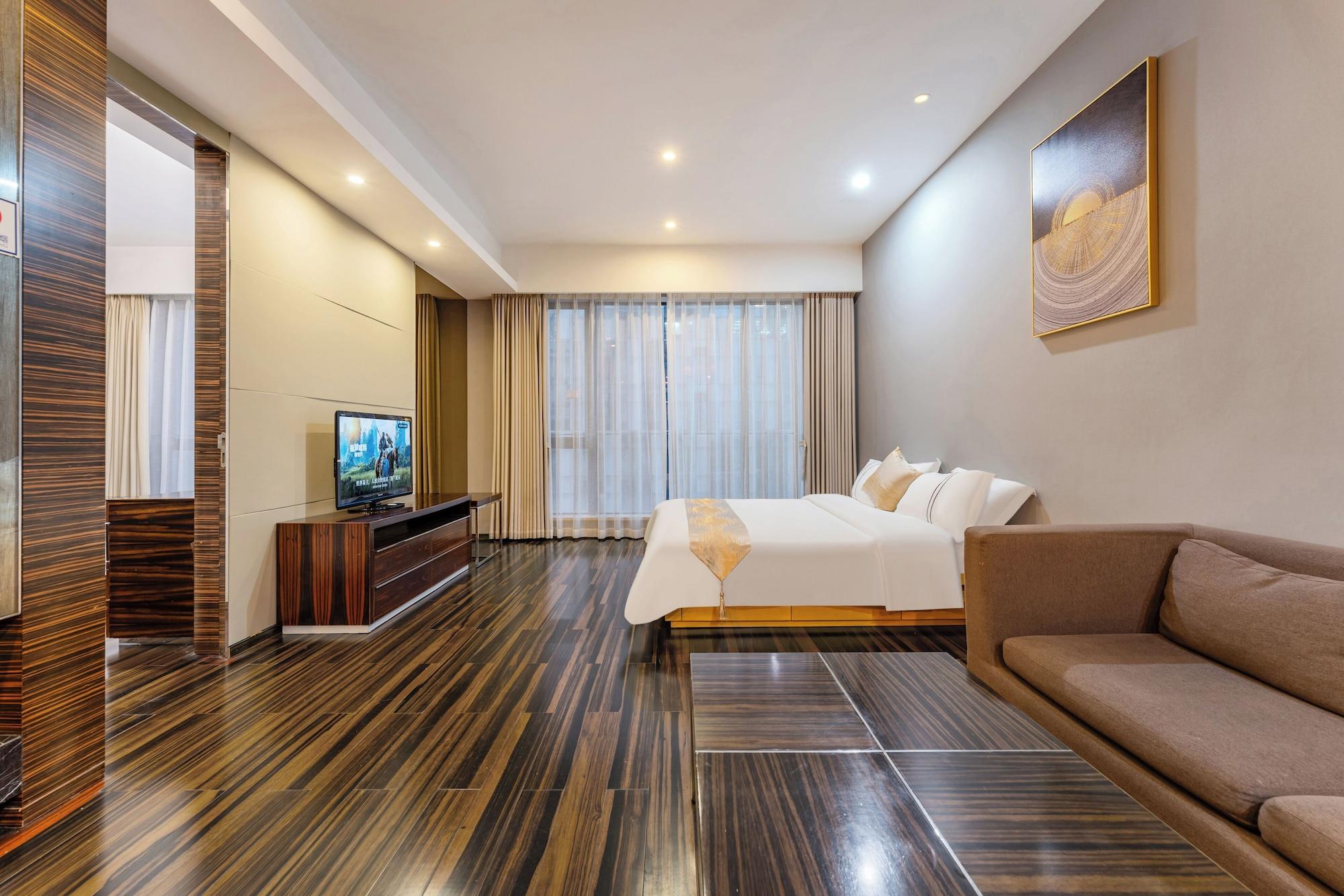 Habitación Yicheng Apartment PaZhou Poly World Center
