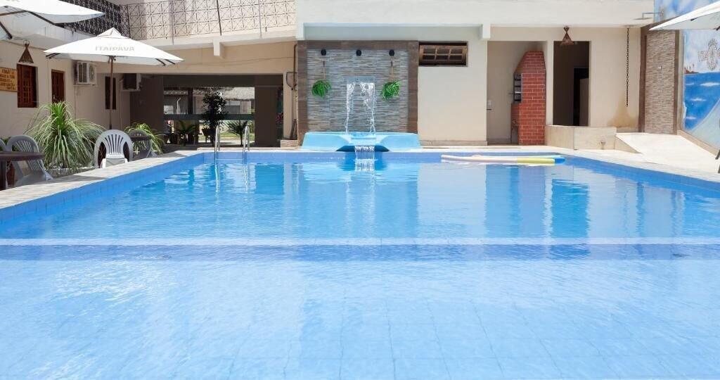 Vista Piscina Pousada Villa Goya