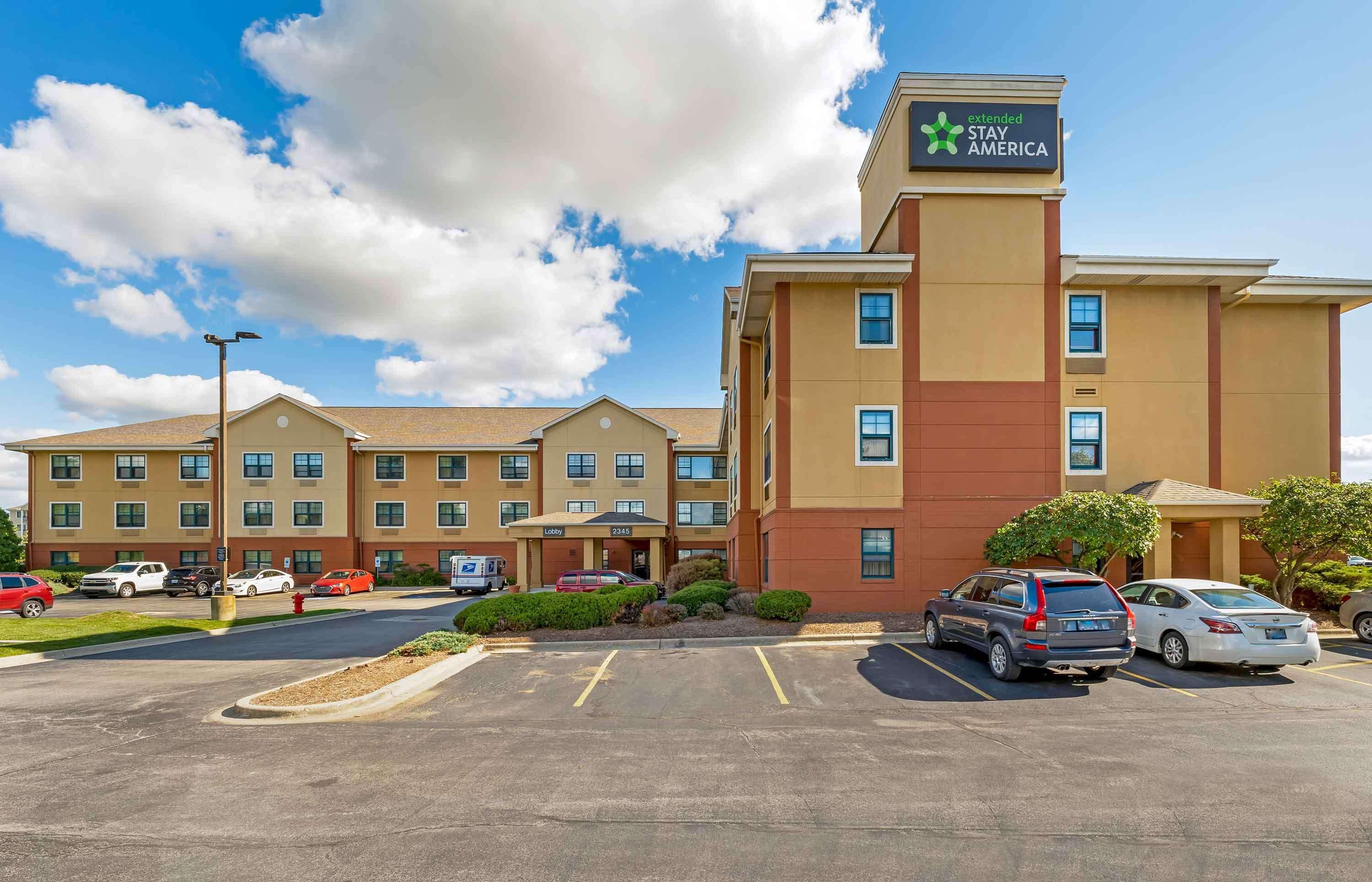 Vista Exterior Extended Stay America Select Suites - Chicago - Darien