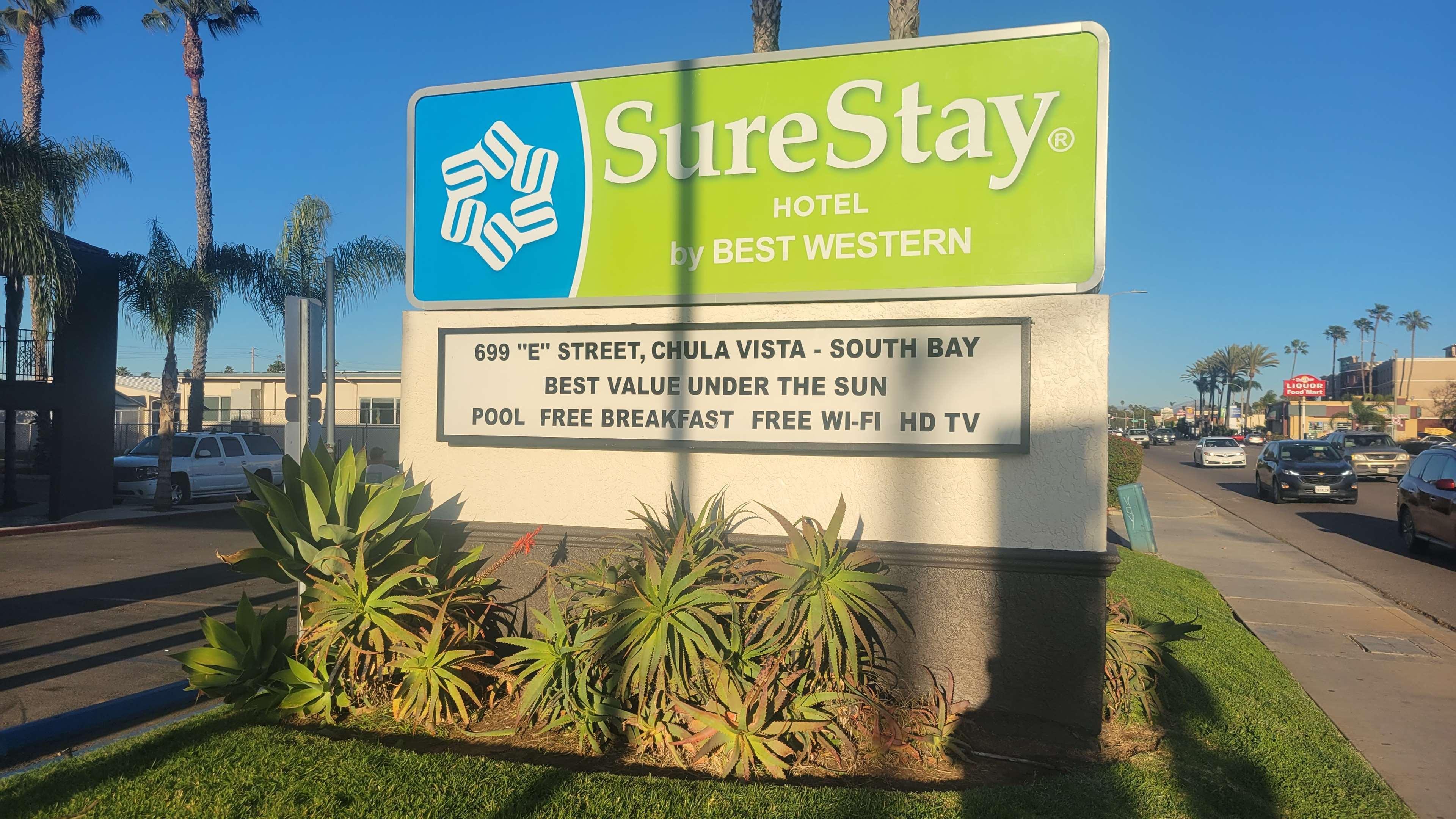 Vista Exterior SureStay Hotel by Best Western Chula Vista San Diego Bay