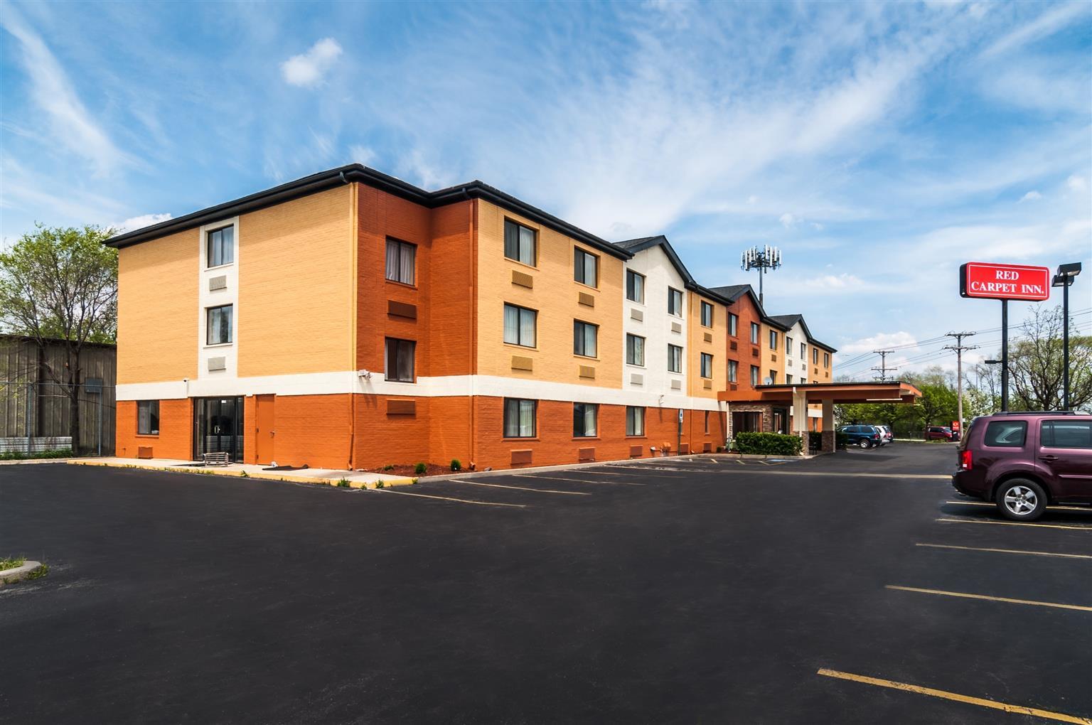 Vista Exterior Red Roof Inn Palatine
