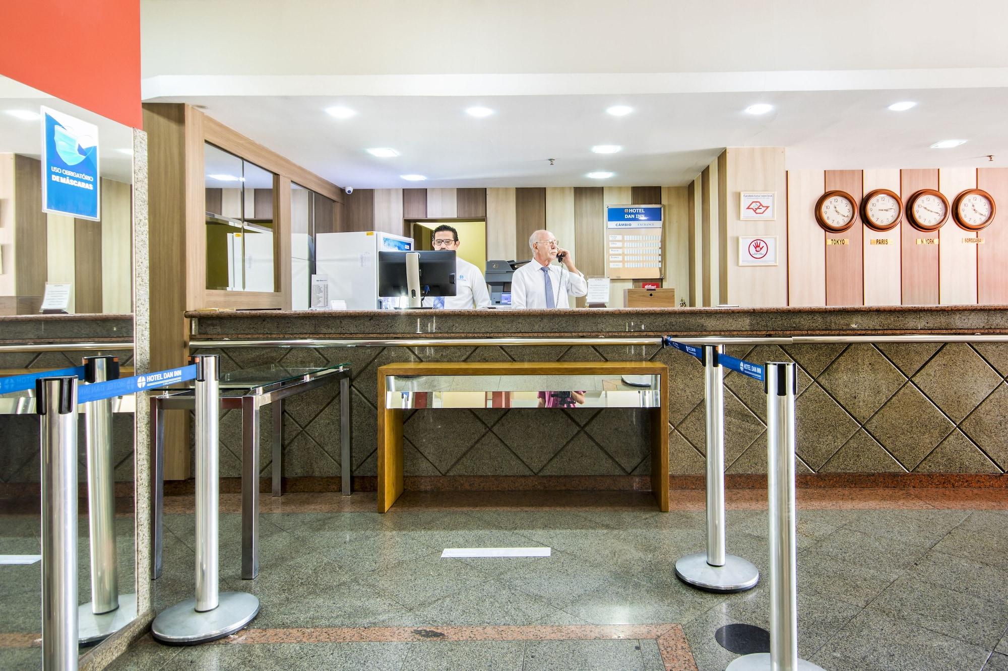 Vista Lobby Hotel Dan Inn Sorocaba by Nacional Inn