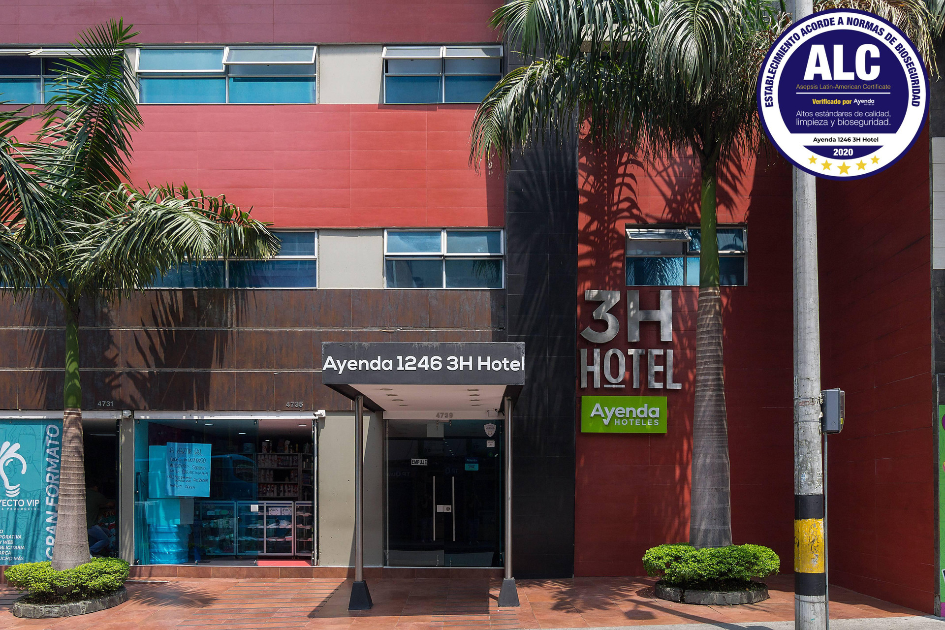 Vista Exterior 3H Hotel Centro Histórico