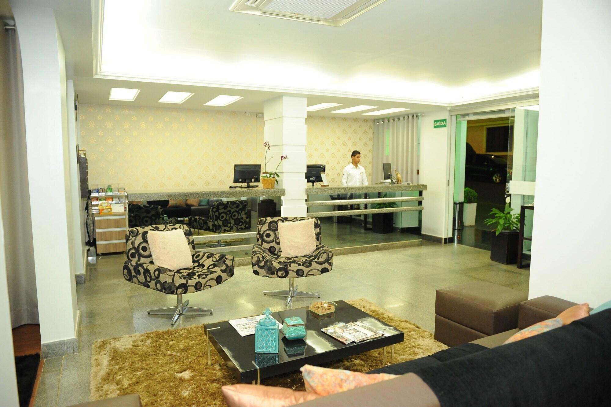 Vista Lobby Ouro Cerrado Palace Hotel