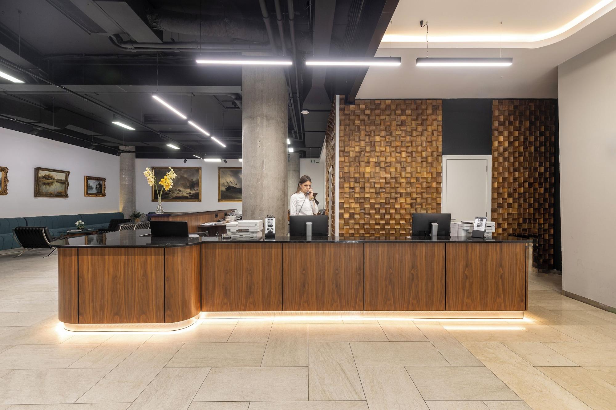 Vista Lobby Nobel Zira Hotel