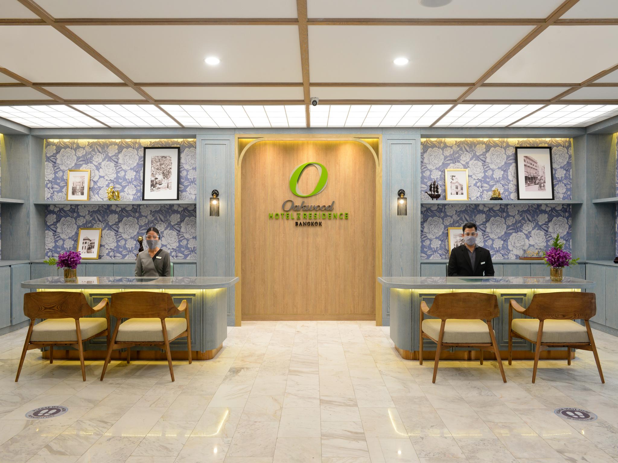 Vista Lobby Oakwood Hotel & Residence Bangkok