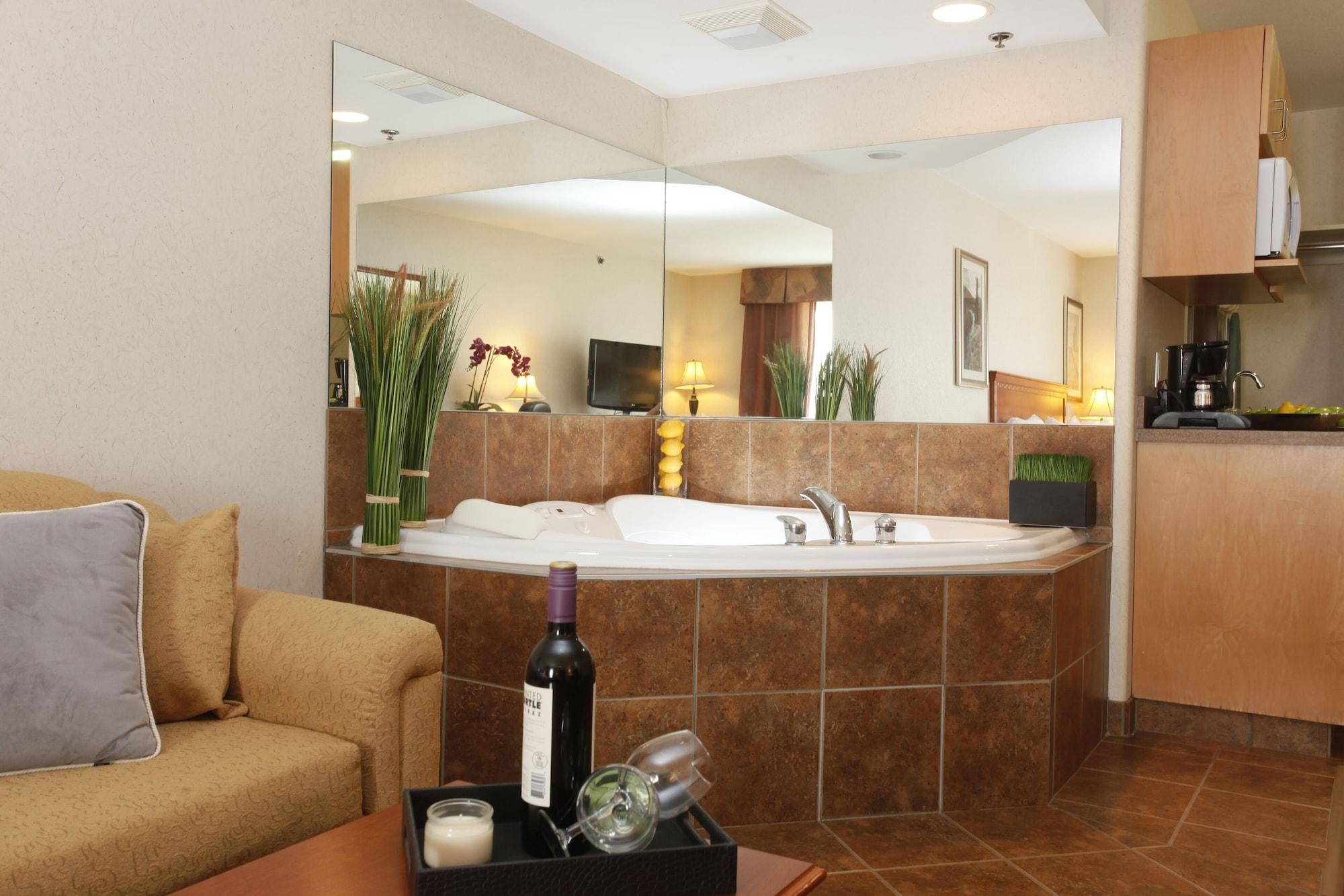 Vista Piscina Stonebridge Hotel Dawson Creek