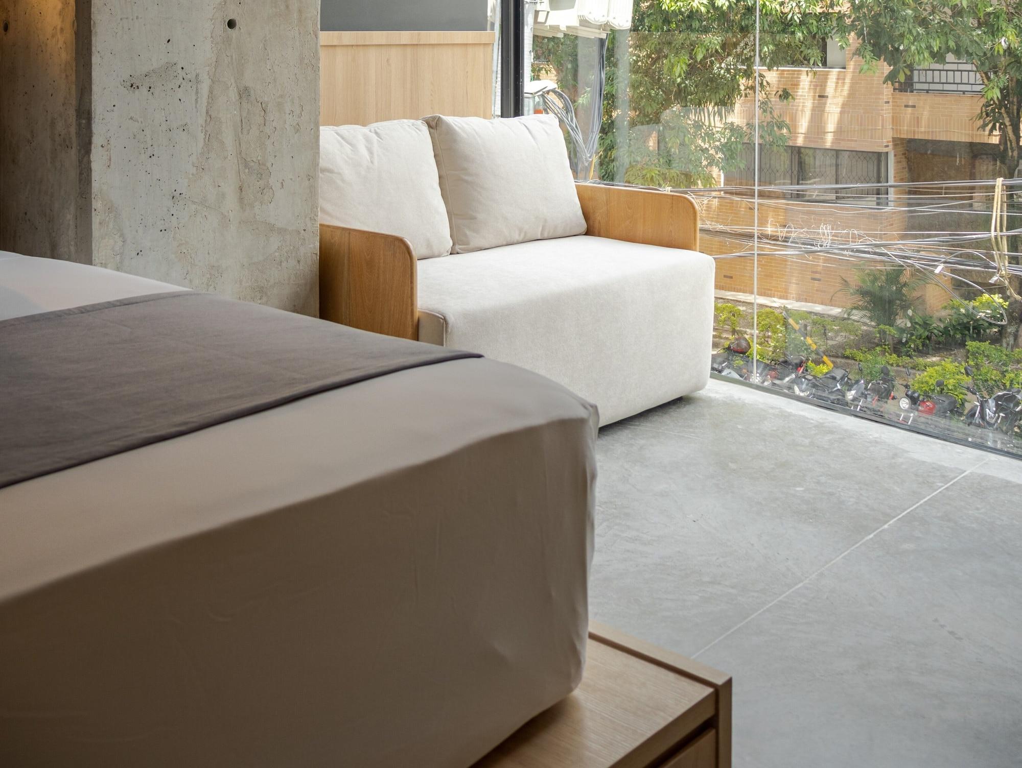 Quarto beminimal Jardines