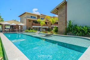 Arriendo temporal - Apt c/ Piscina e 2 Suítes em Guarajuba TRA0014