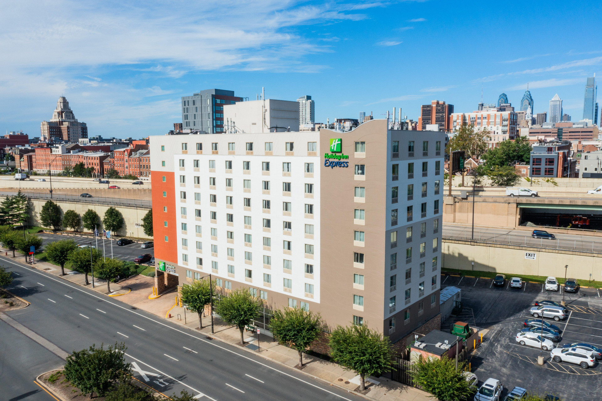 Vista Exterior Holiday Inn Express Philadelphia - Penns Landing by IHG