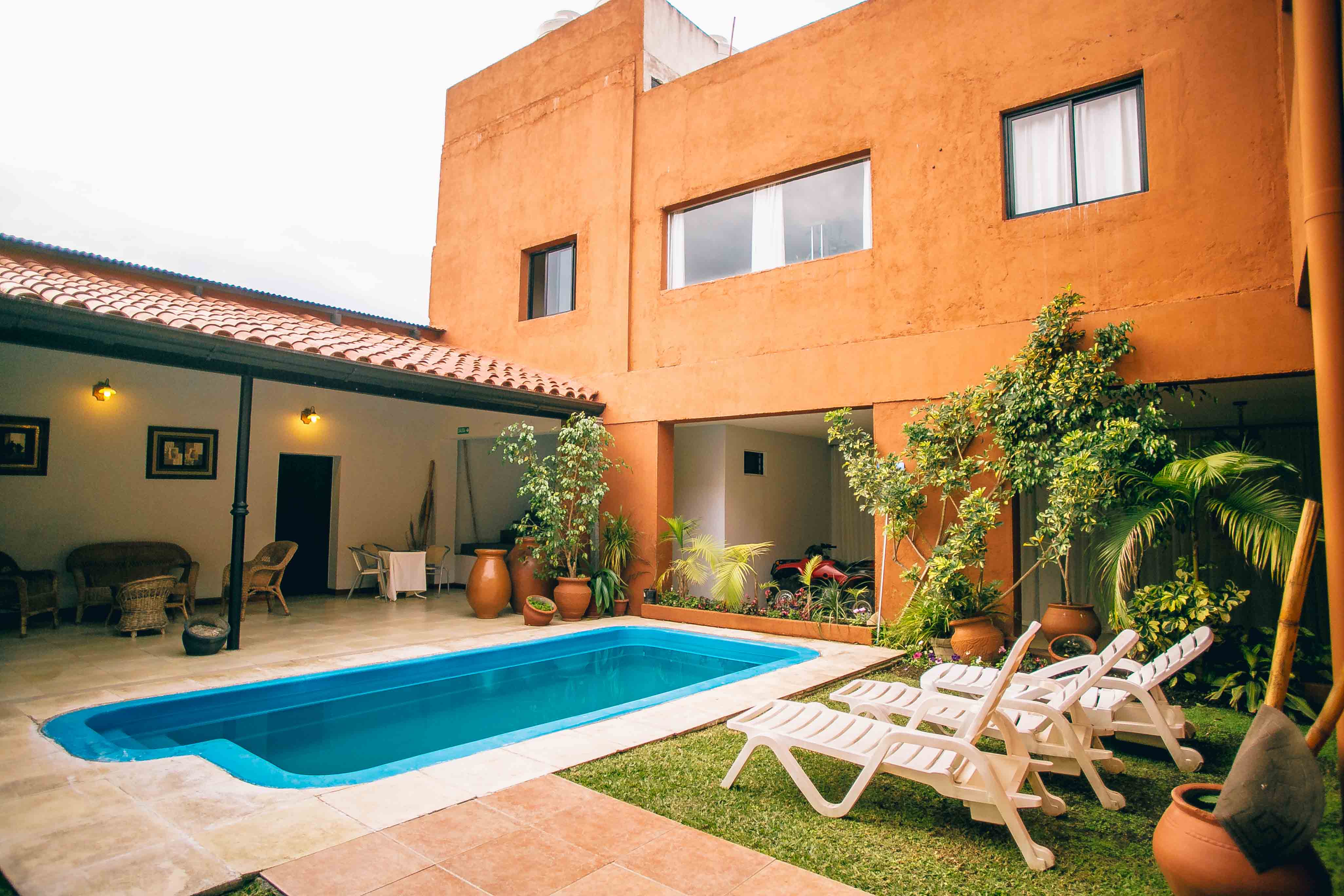 Vista Piscina El Portal de San Pedro
