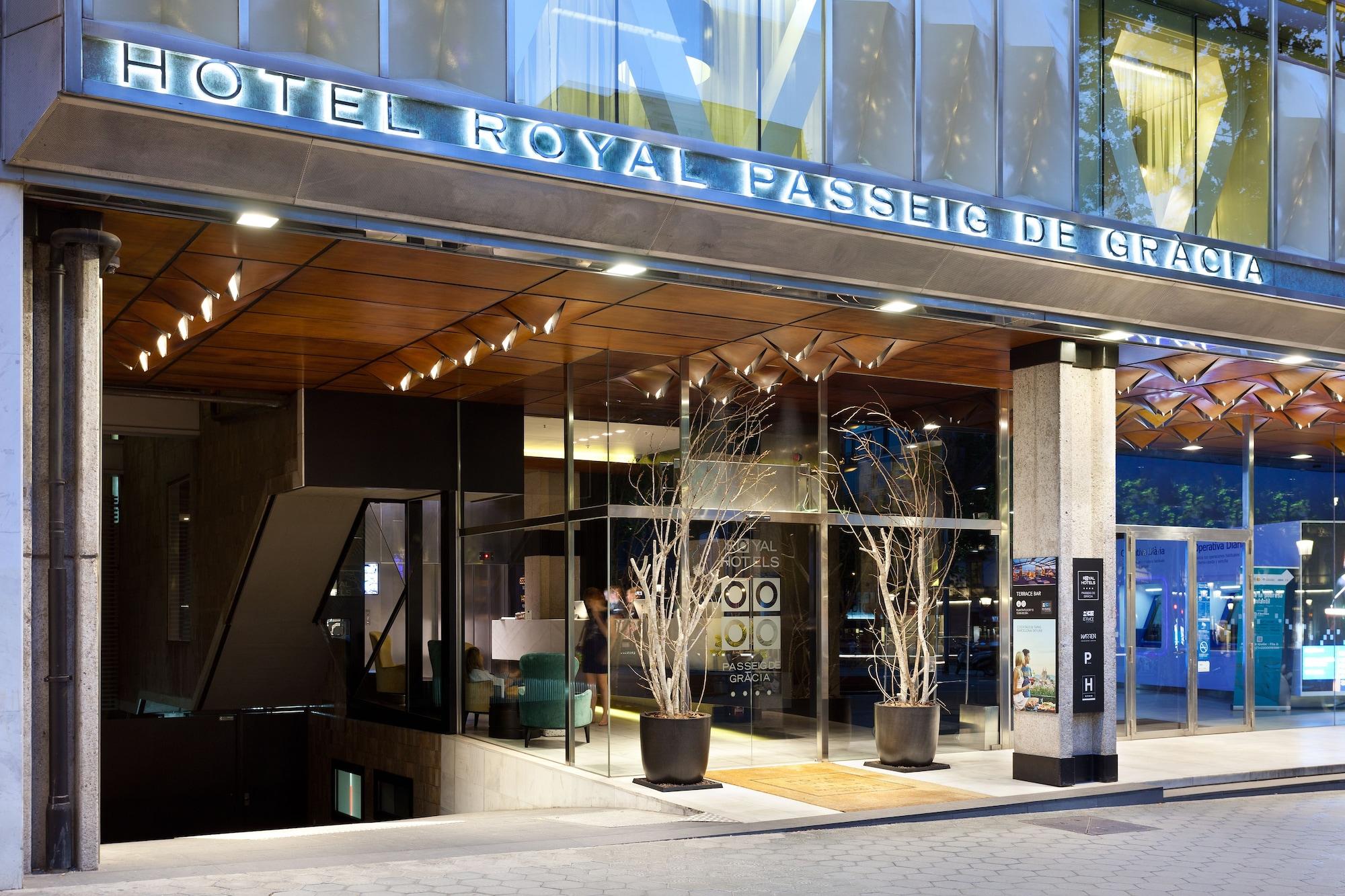 Vista Lobby Hotel Royal Passeig de Gracia
