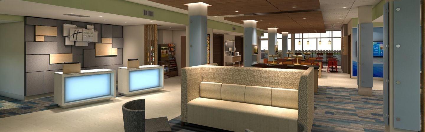 Vista Lobby Holiday Inn Express & Suites Fort Mill by IHG