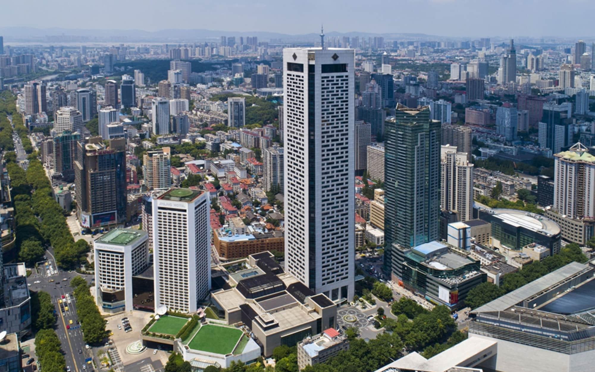 Vista Exterior Jinling Hotel Nanjing