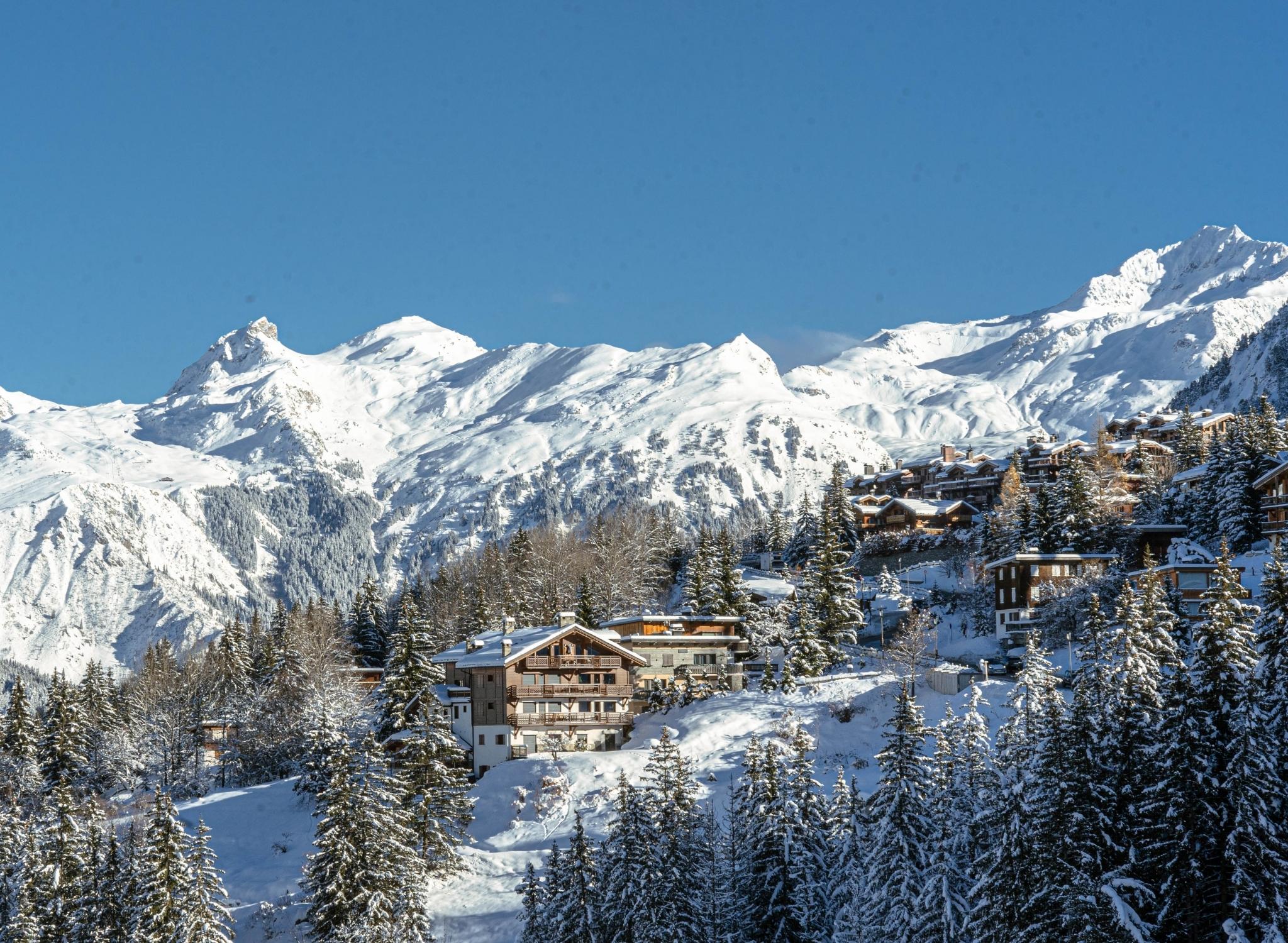 Vista Exterior Ecrin Blanc Resort Courchevel