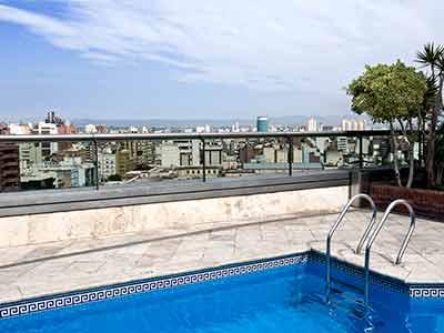 Vista Piscina NH Cordoba Panorama