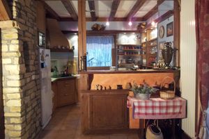 Alquiler Vacacional - Siewierz: Traditional wooden dacha, private pool, possibility of sleeping 10