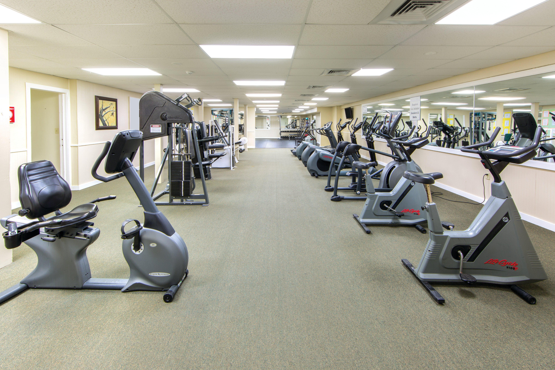 Gimnasio Holiday Inn Club Vacations Oak n’ Spruce Resort in the Berkshires by IHG