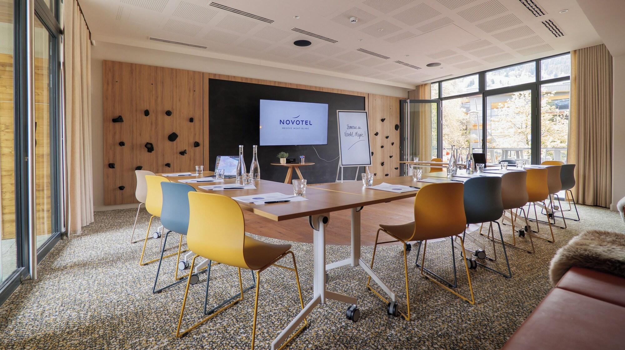 Sala de Reuniones Novotel Megève Mont-Blanc