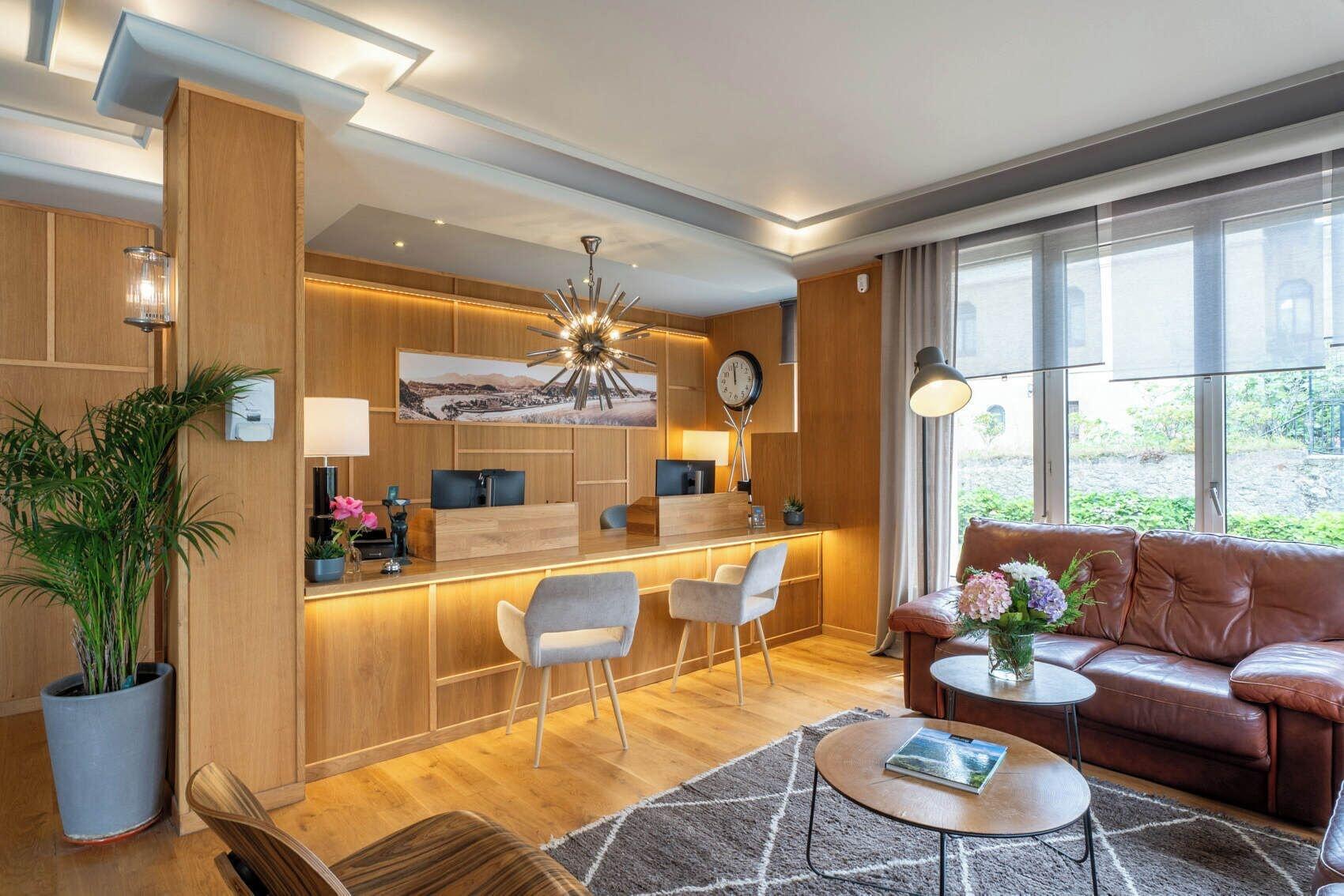 Vista Lobby Silken Don Pepe y Silken Don Pepe Ria