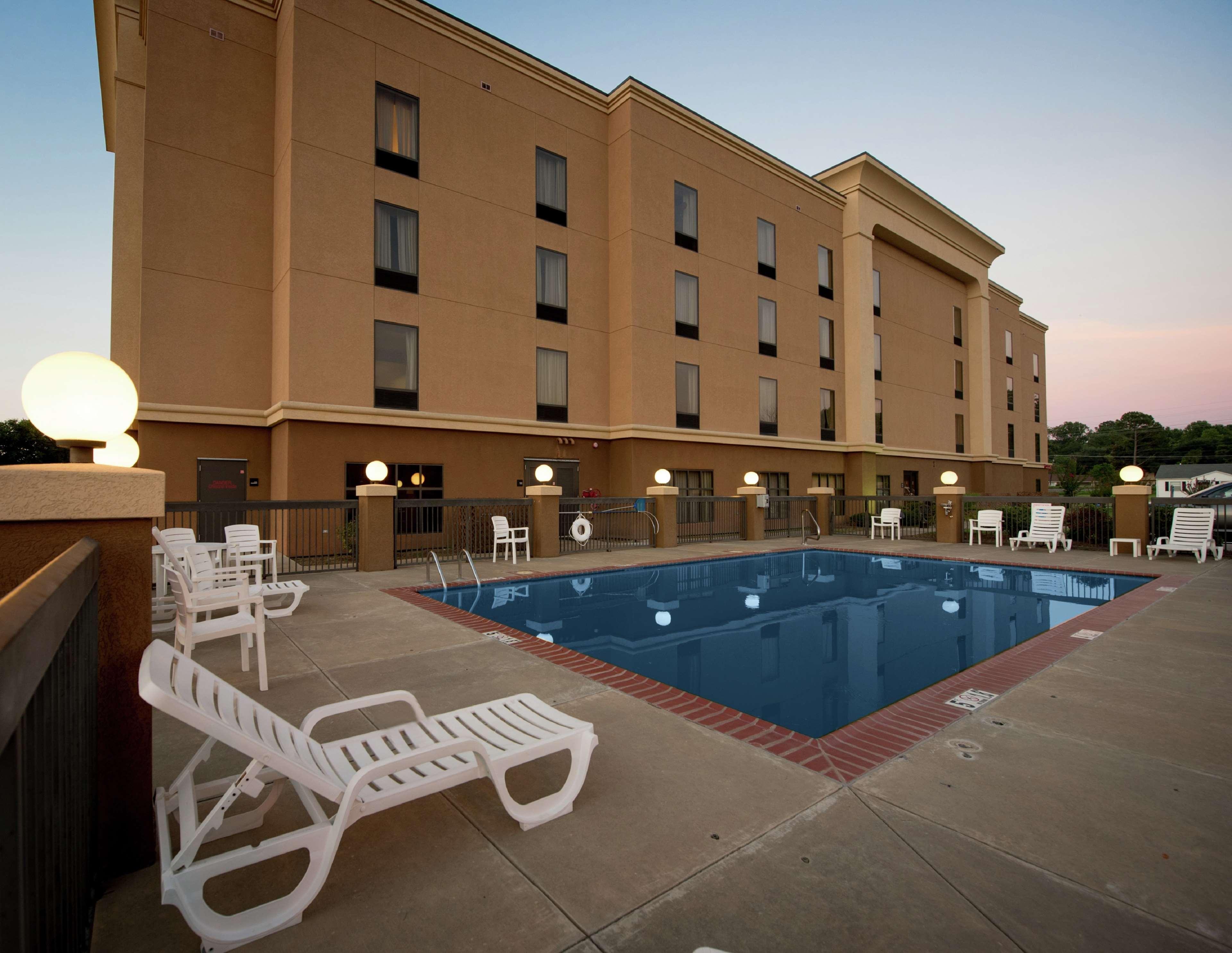 Vista Piscina Hampton Inn Yazoo City