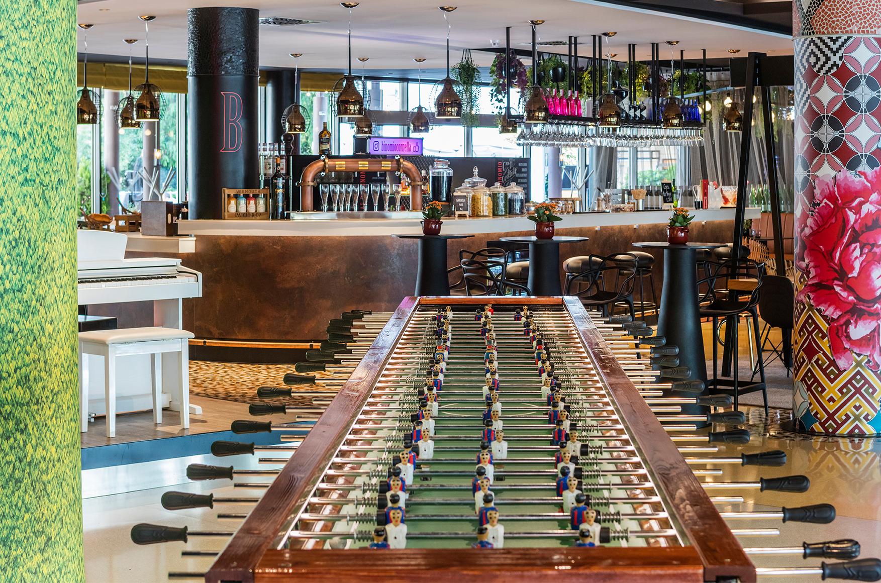 Vista Lobby Novotel Barcelona Cornella