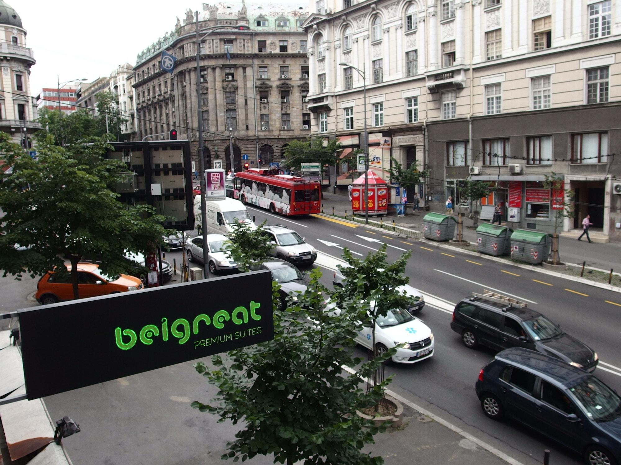 Vista Exterior Belgreat Premium Suites