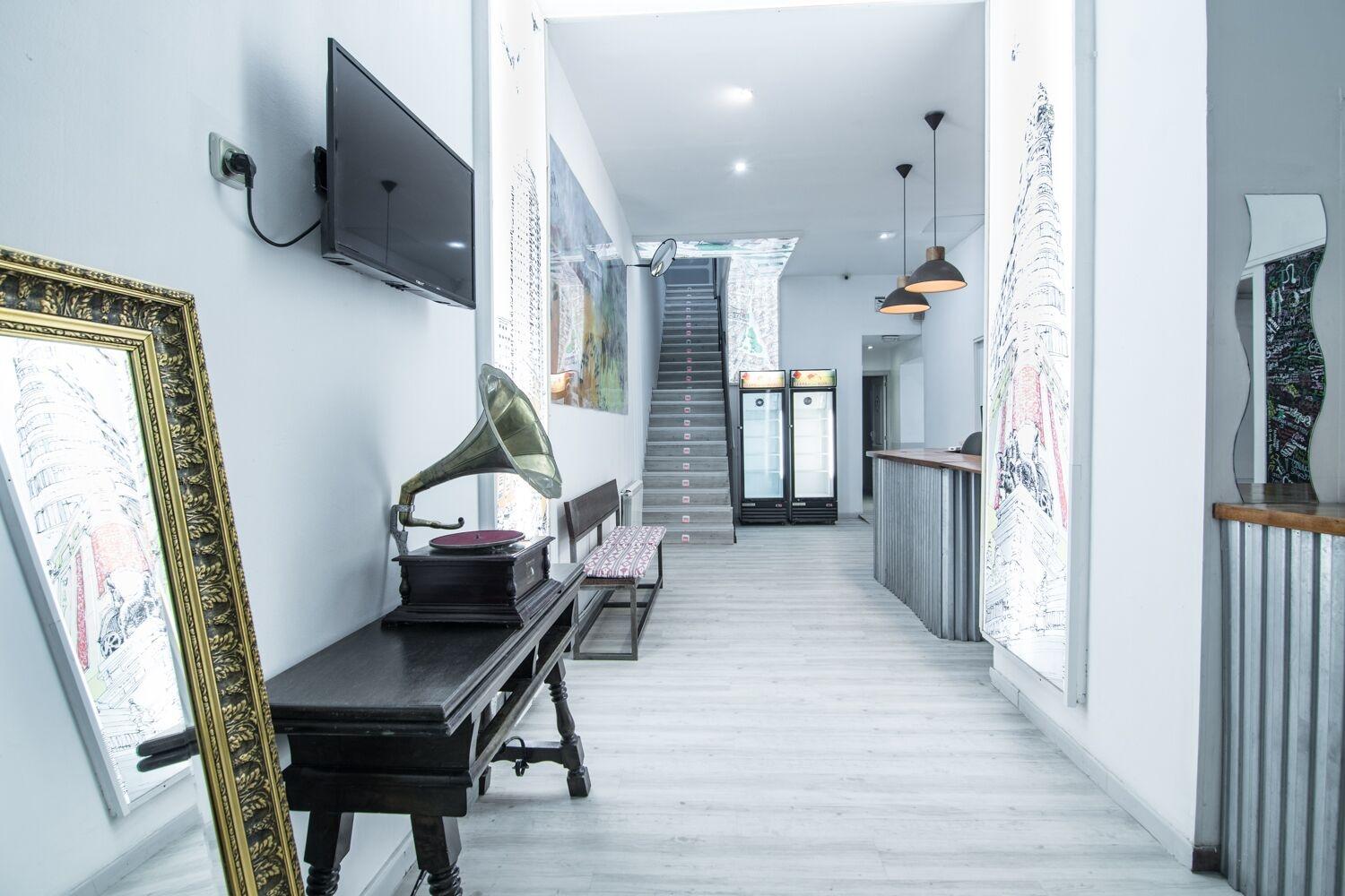 Vista Lobby Way Hostel Madrid