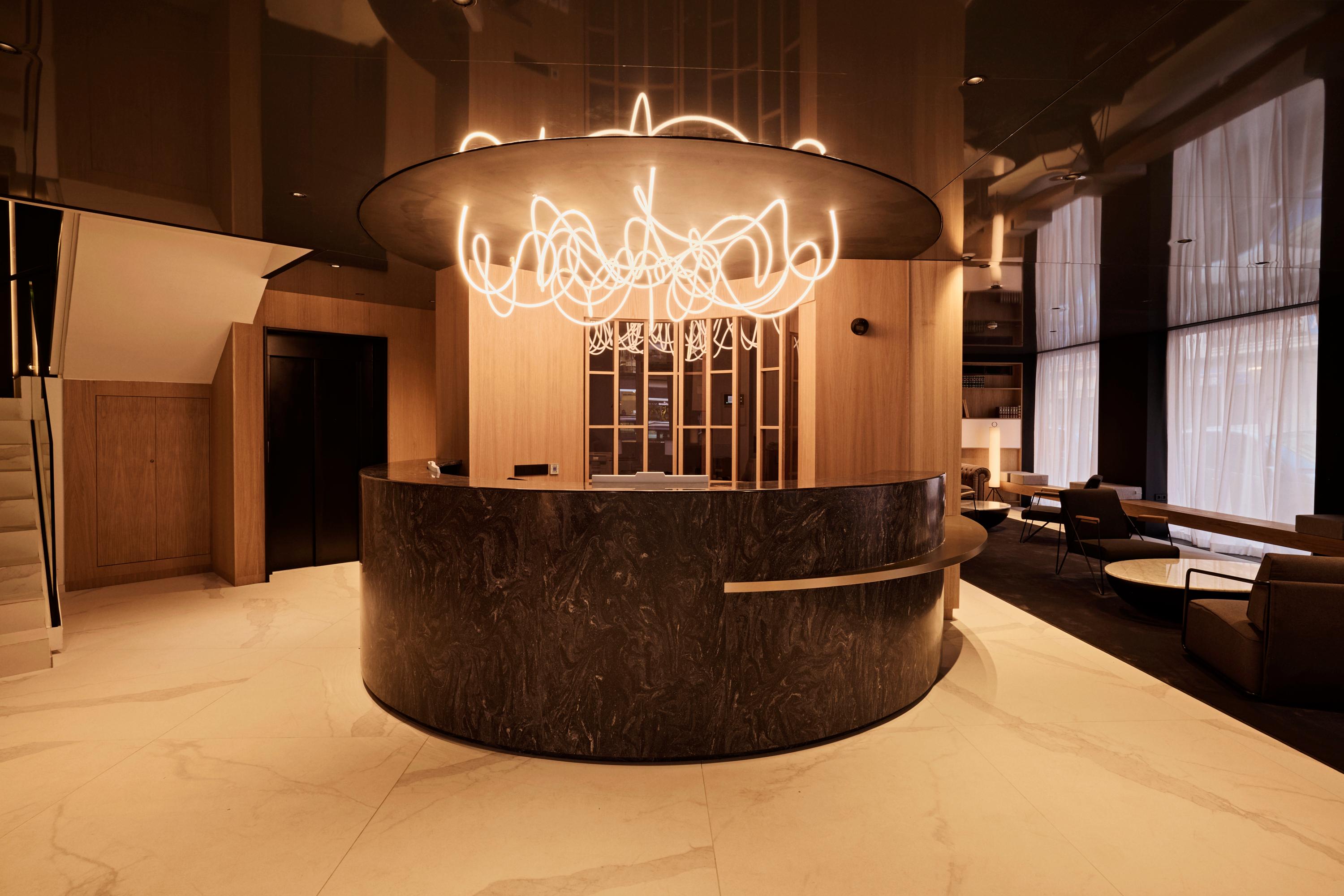 Vista Lobby Core Ibiza Town Hotel