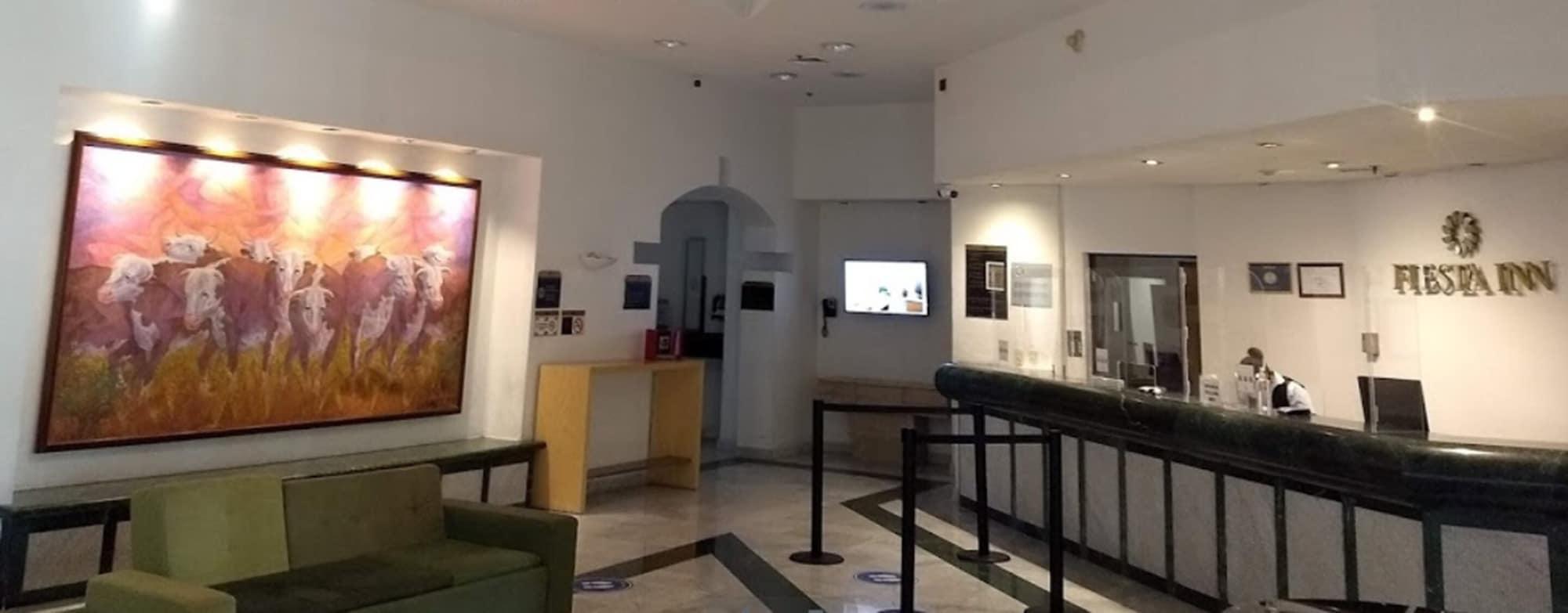 Vista Lobby Fiesta Inn Express Chihuahua