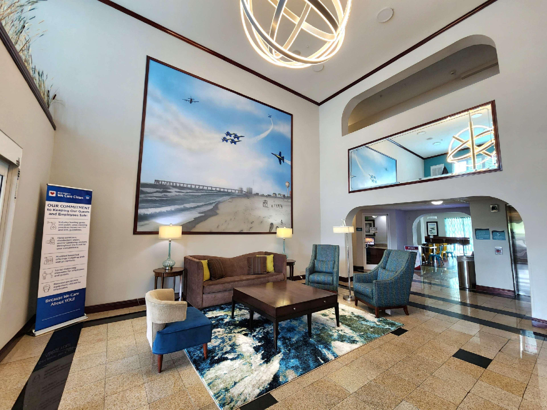 Vista Lobby Best Western Plus Blue Angel Inn