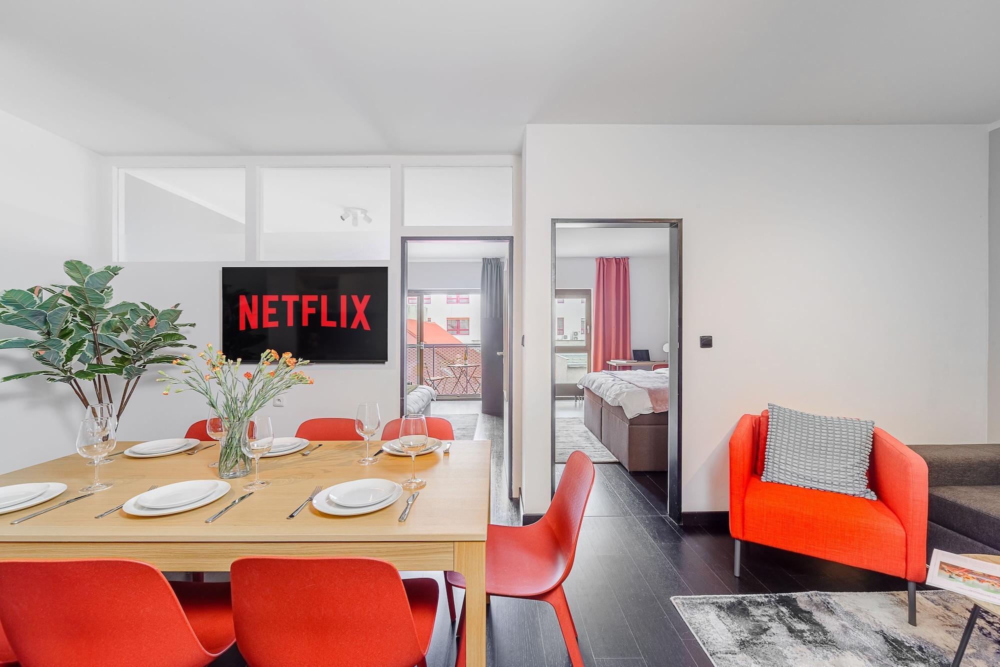 Comodidades do estabelecimento Apart loft hotel in Karlin