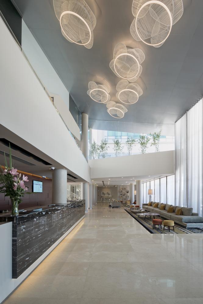 Vista Lobby Mercure Santa Rosa