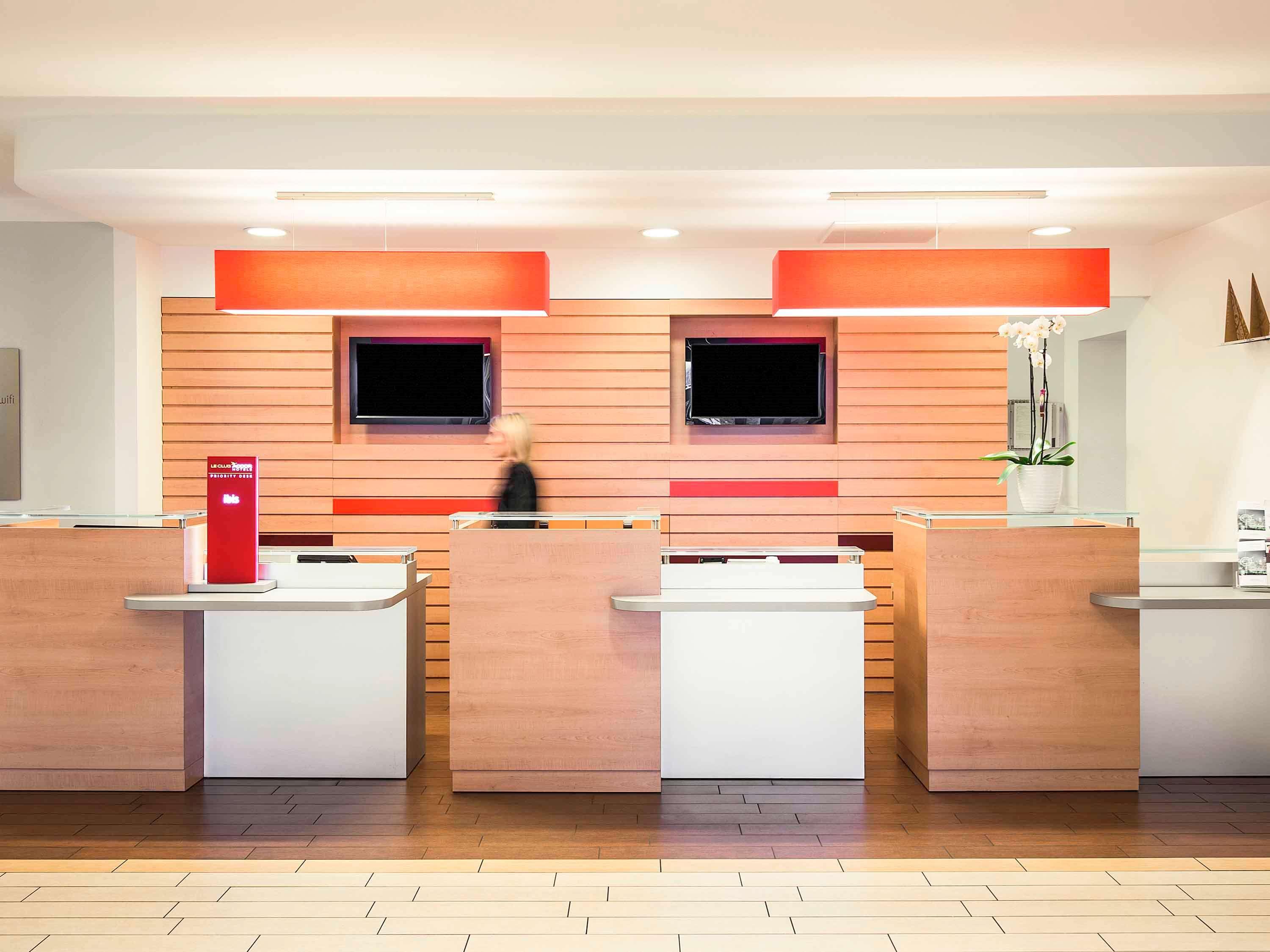 Vista Lobby ibis Milano Malpensa Aeroporto