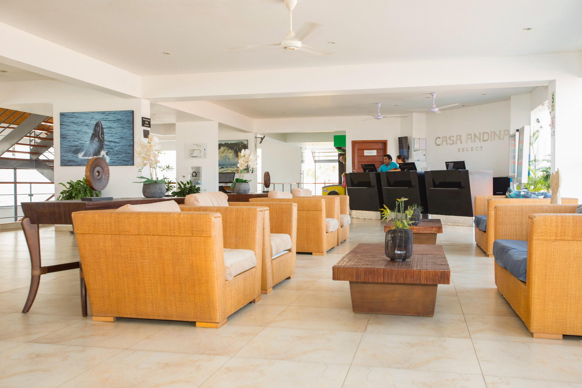 Vista Lobby Casa Andina Select Zorritos Tumbes