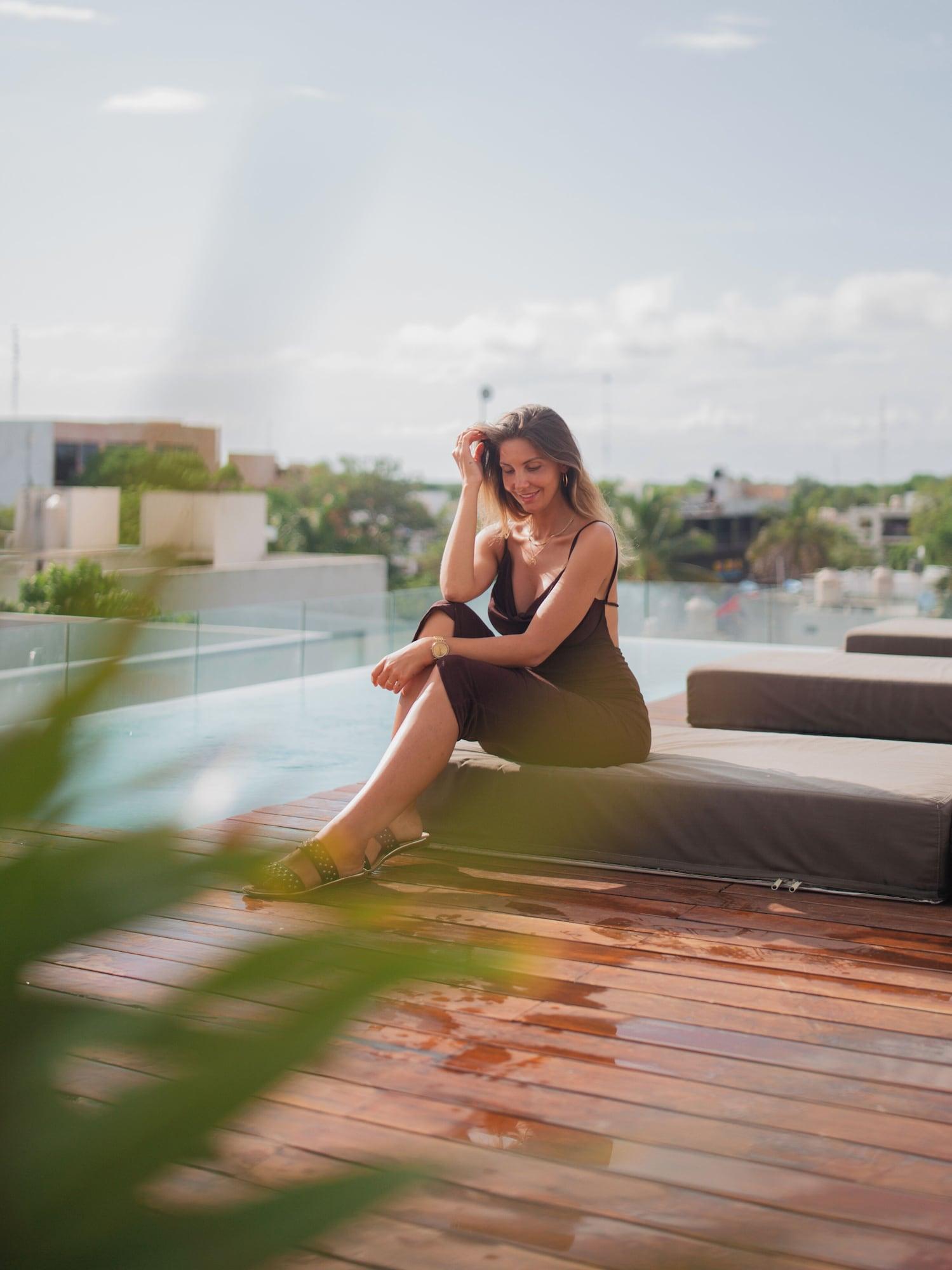 Vista Piscina Casa Agape Boutique Hotel