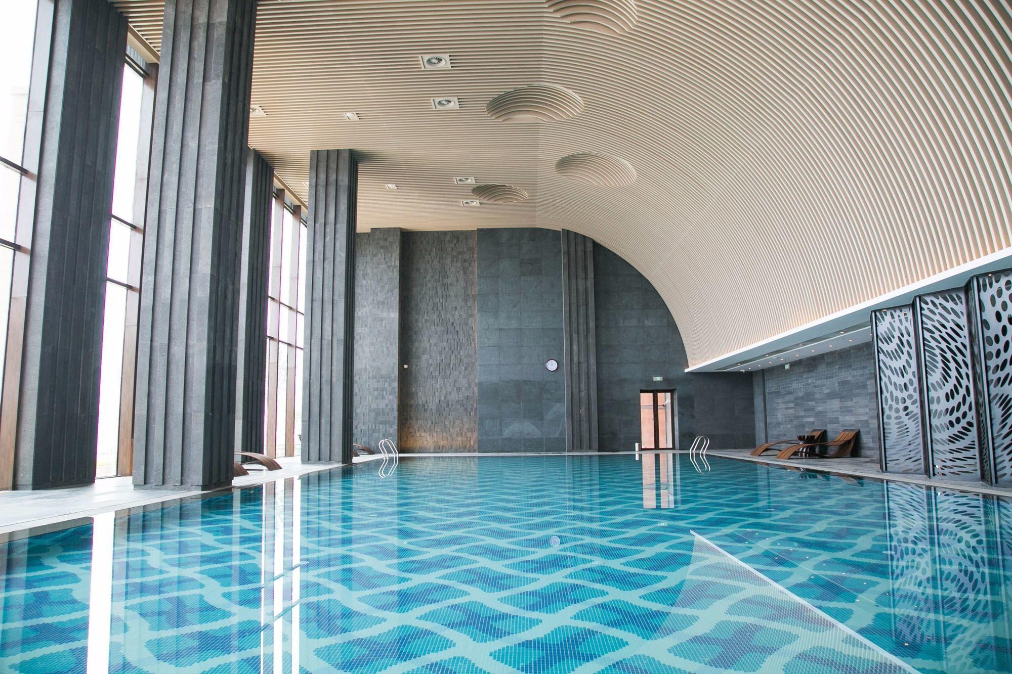 Vista Piscina Mangrove Tree Resort World Qingdao