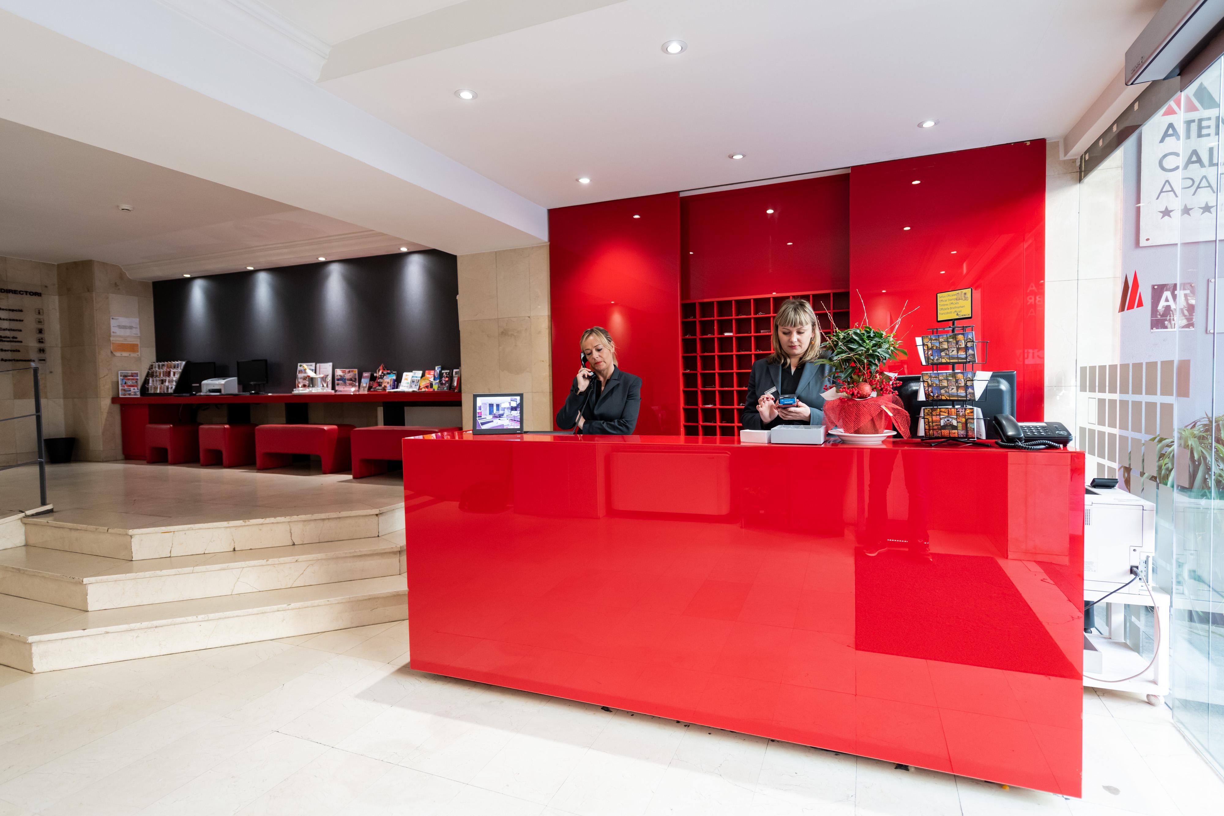 Vista Lobby Aparthotel Atenea Calabria