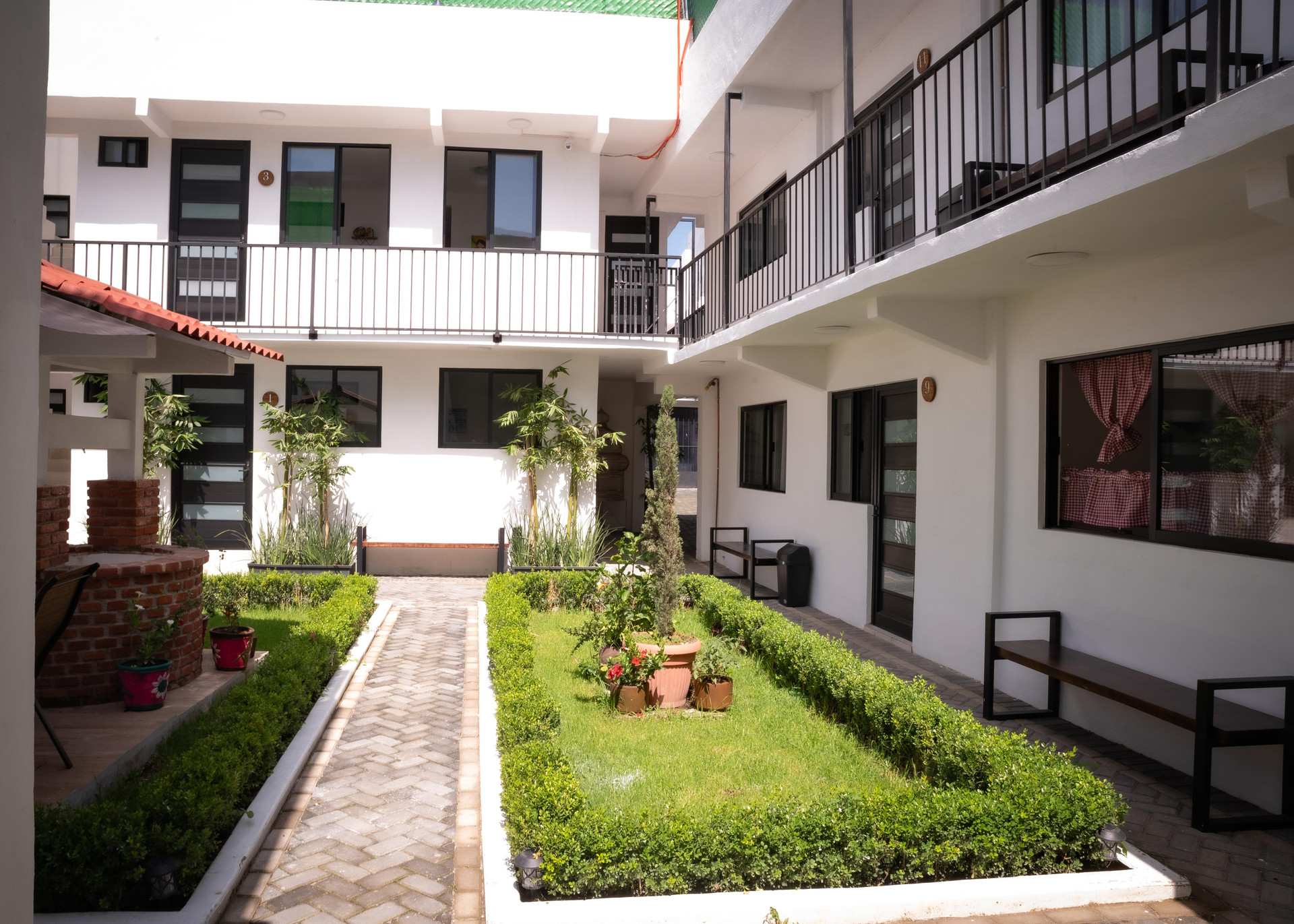 Vista Exterior HOTEL BUNGALOWS CASA BLANCA