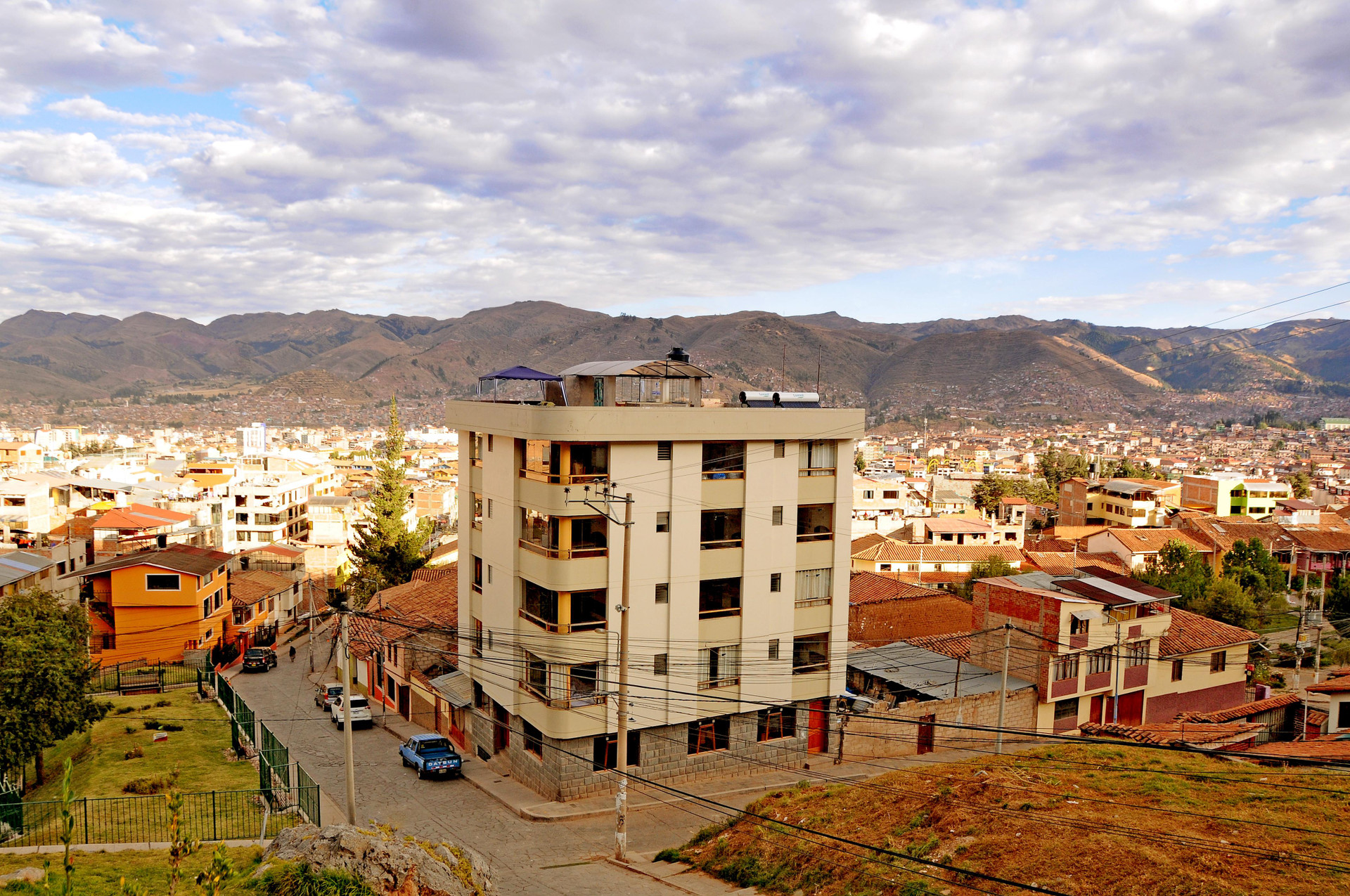 Vista a la ciudad Cavana Hotel Cusco - Piedra Sagrada Inca