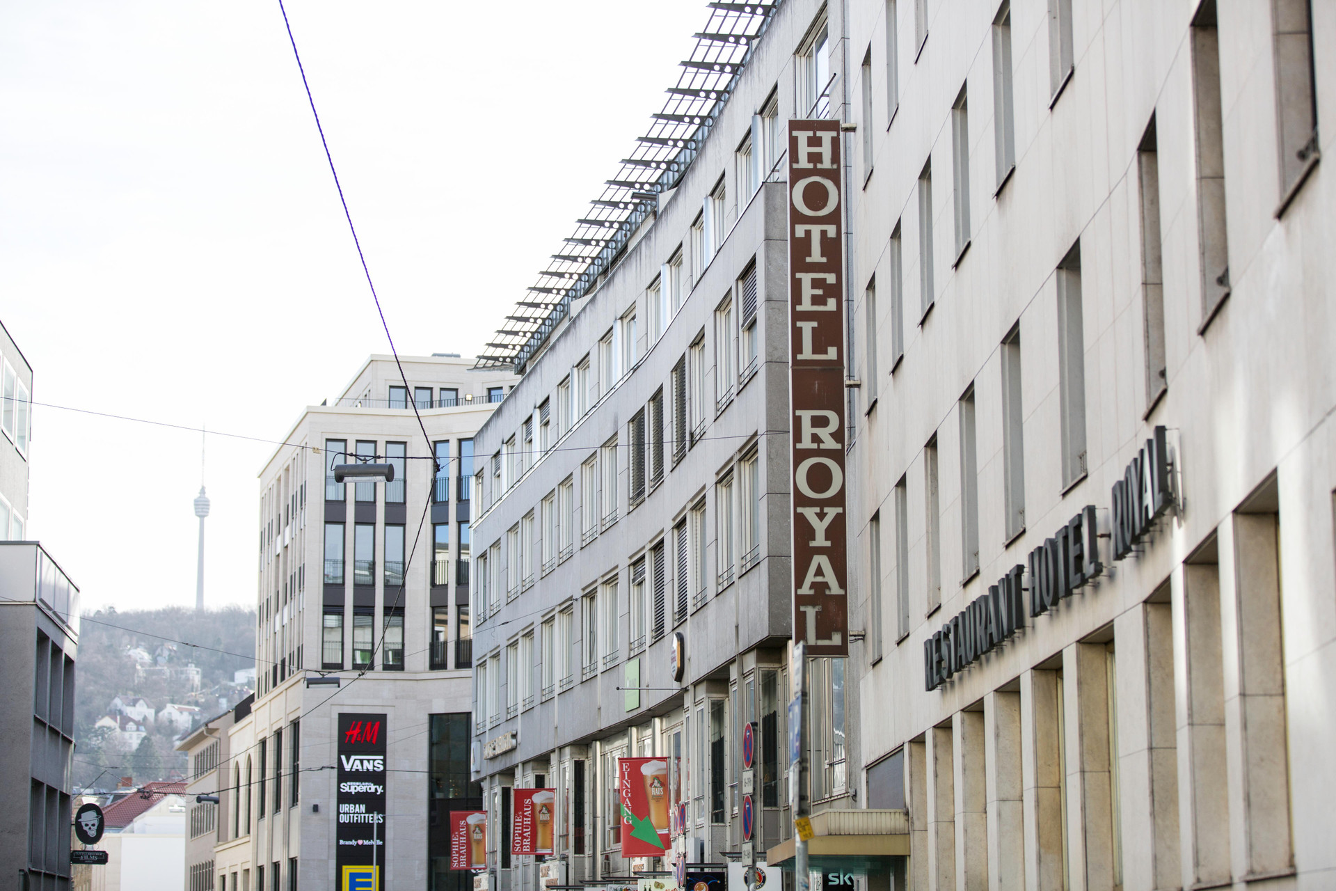 Vista Exterior Hotel Royal