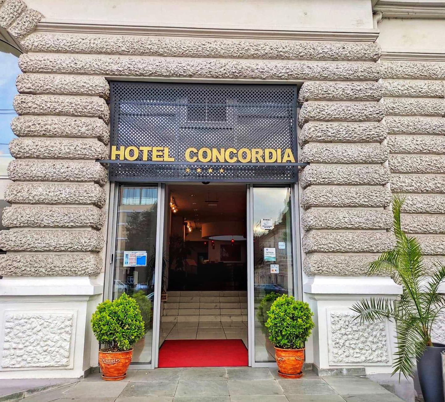 Vista Exterior Hotel Concordia