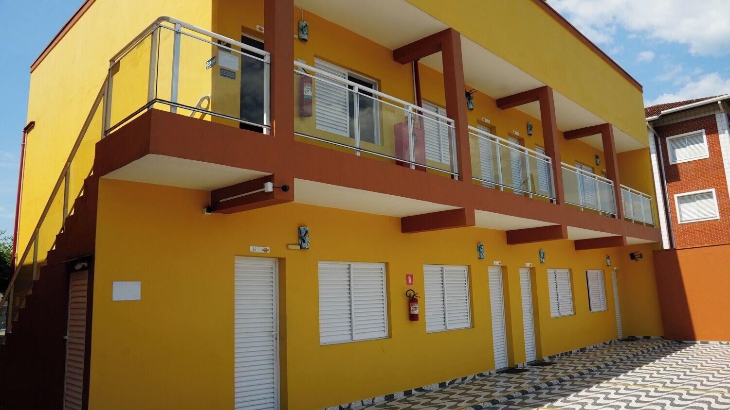 Vista Exterior Pousada Caraguá