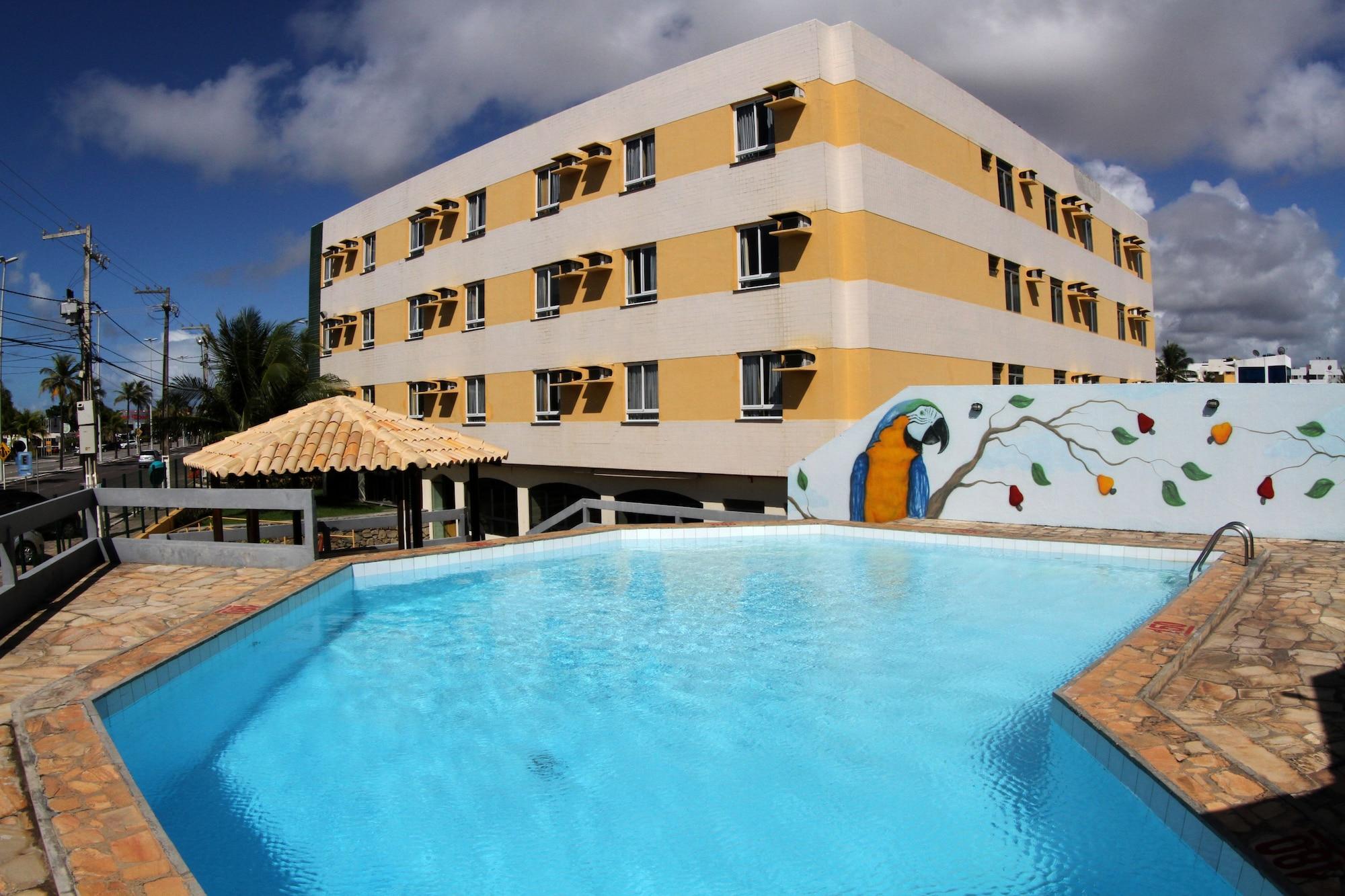 Vista da piscina Nascimento Praia Hotel