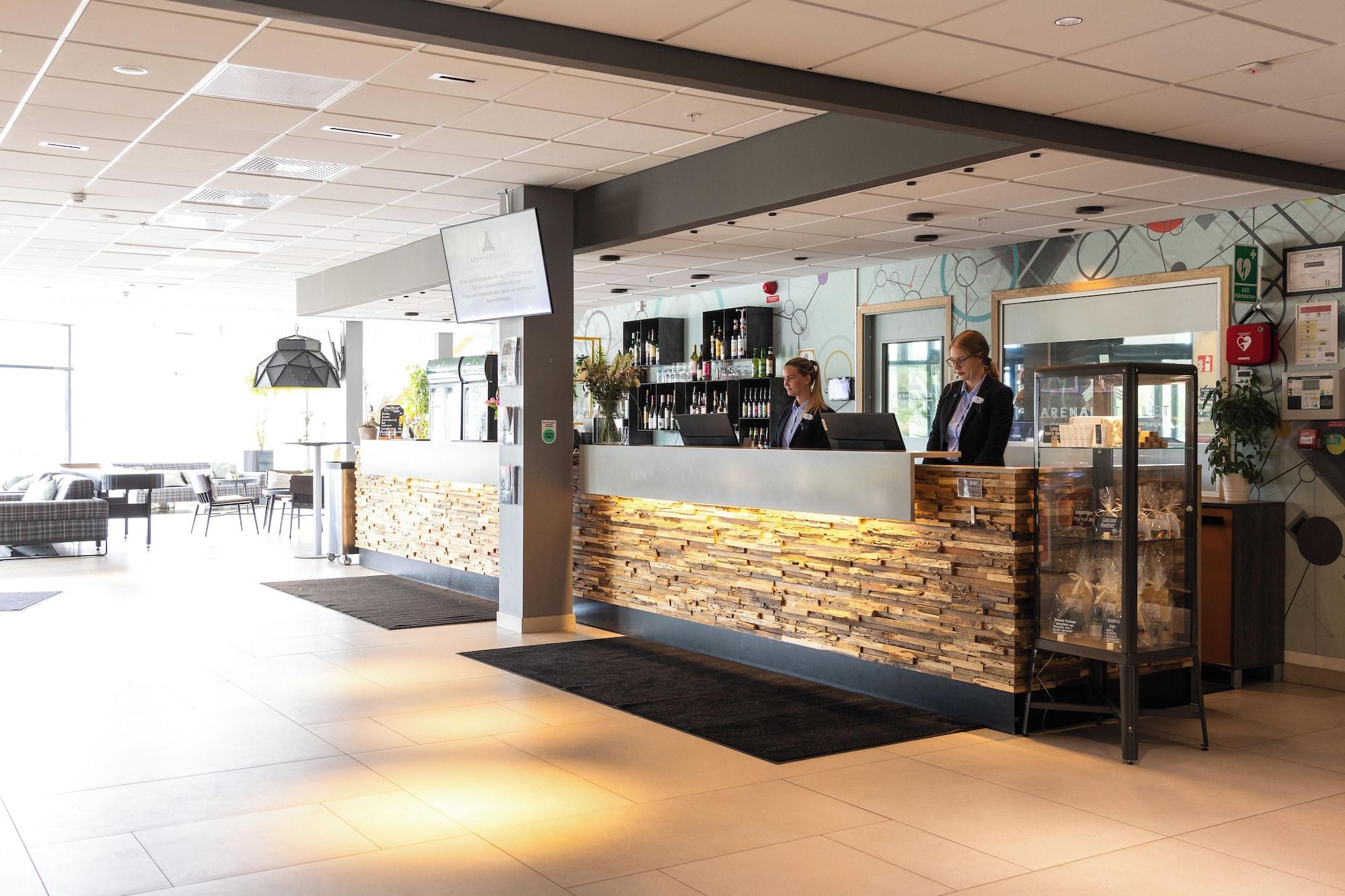 Vista Lobby Arenahotellet i Uppsala