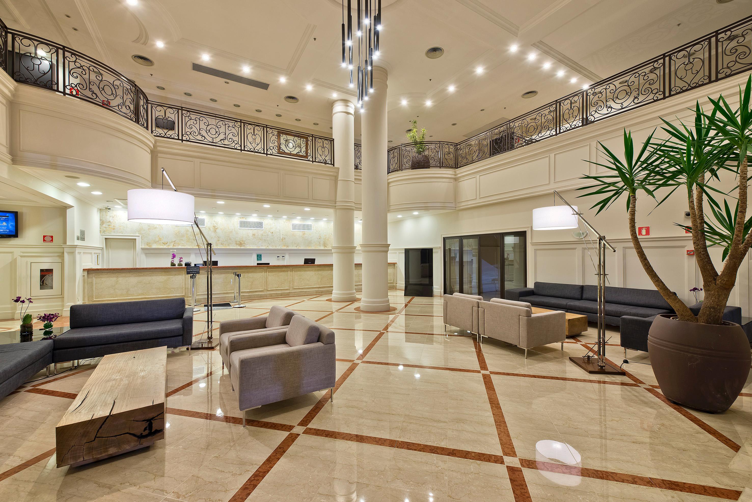 Vista Lobby Meliá Campinas