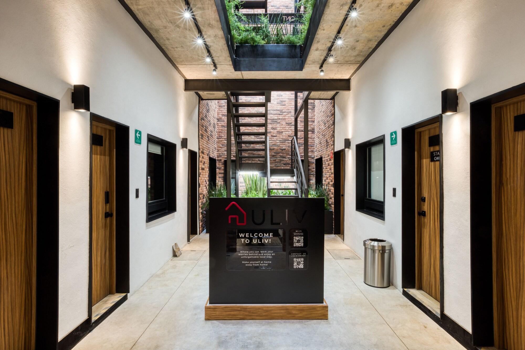 Vista Lobby ULIV Roma Norte