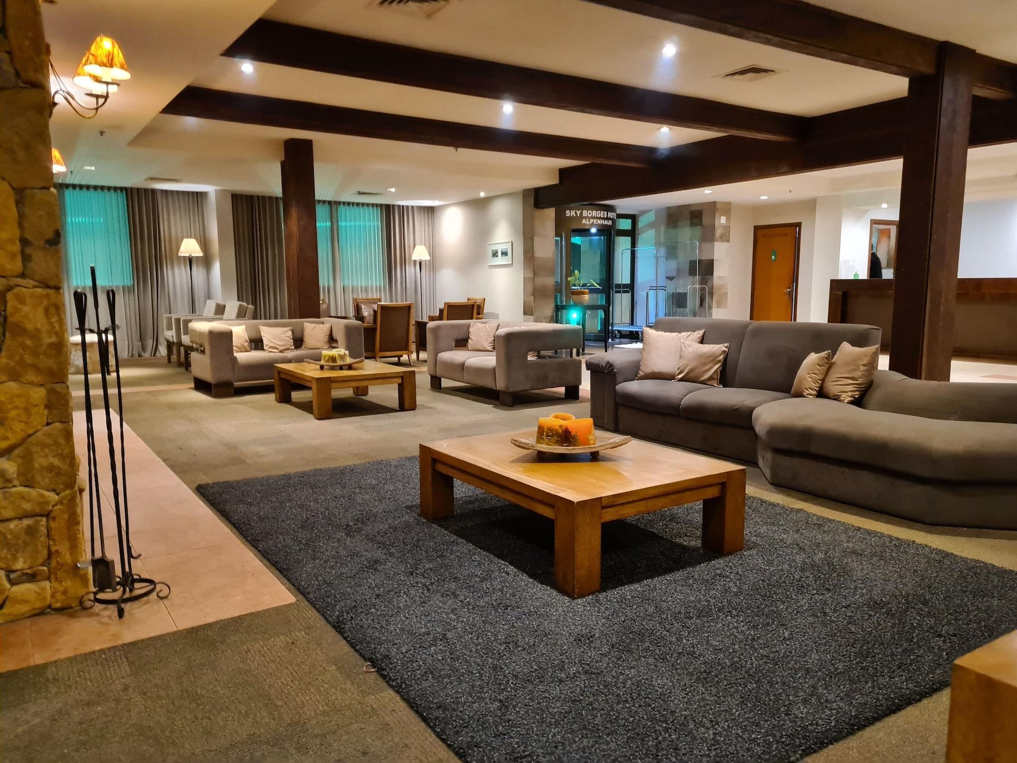 Vista Lobby Sky Borges Hotel Alpenhaus